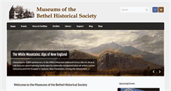 Desktop Screenshot of bethelhistorical.org