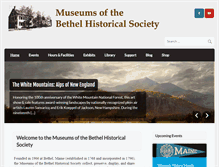 Tablet Screenshot of bethelhistorical.org